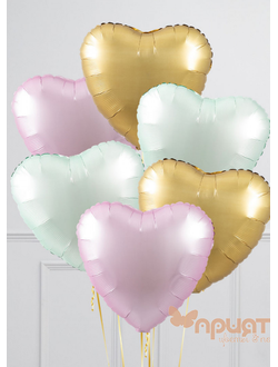 СЕТ ИЗ ВОЗДУШНЫХ ШАРИКОВ "ТЕПЛЫЕ ЧУВСТВА"