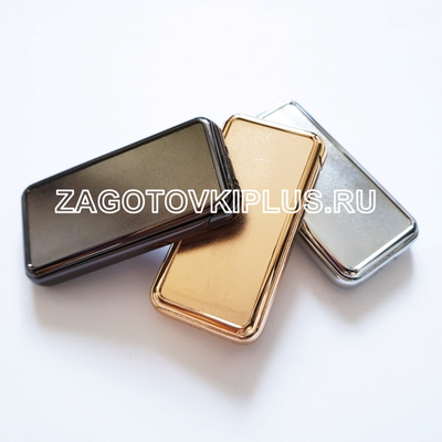Премиум зажигалка 2 в 1 в комплекте с линзами (золото)