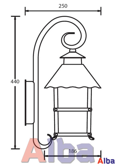 Caior 2 81402 18 Парковый светильник