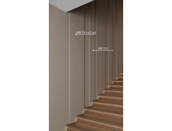 3d панель из архитектурного ЛДФ - декора Ultrawood UW 13 i (2800 х 240 х 18 мм.)