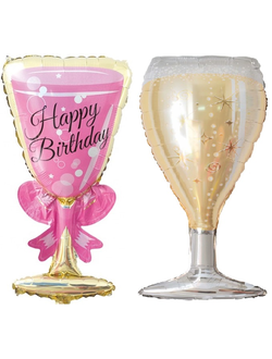 Шар  37"/94 см "Бокал"