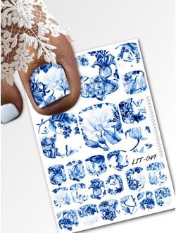 Мини пленки для педикюра LIT-049