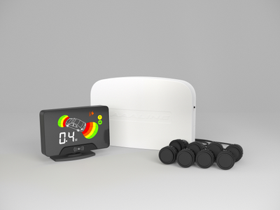 LCD-18 Inside (Парктроник - 8 датчиков)