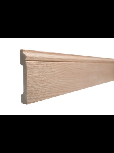 Напольный плинтус Decor-Dizayn 005-76SH, влагостойкий, ударопрочный, 2,4 метра