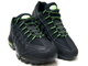 Nike Air Max 95 Черные с зеленым (41-45) Арт. 007М