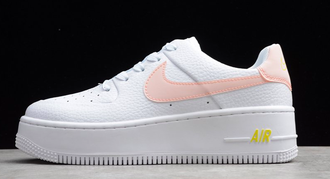 Nike air force low sage white deals