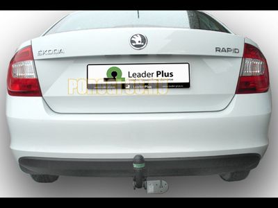 Фаркоп Лидер-Плюс на седан и лифтбек для Volkswagen Polo/Skoda Rapid 2009-2019