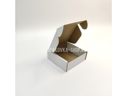 Коробка с откидной крышкой 80*80*30 мм БЕЛЫЙ