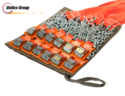 Комплект браслетов противоскольжения Secura 4WD R15-R21для авто массой до 3000 кг, 12 шт