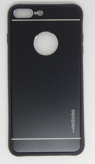 Защитная крышка Motomoto iPhone 7 Plus с вырезом под логотип, черная