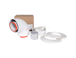 Начальный участок ROMMER 90 гр. 60/100 хомут в комплекте + втулка (Арт. RCA-6010-210190)