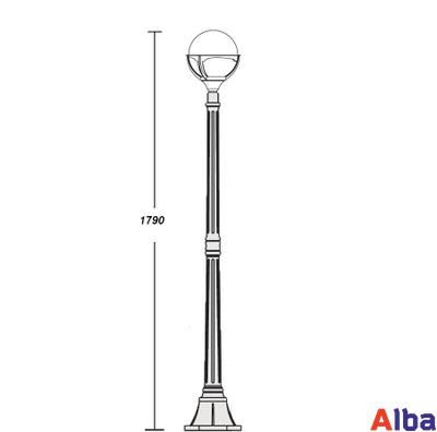 GENOVA 88108 Bl Парковый светильник