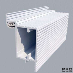 Алюминиевый короб для скрытых дверей Pro Design Revers RAL 9003
