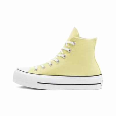 Кеды Converse Lift салатовые высокие на платформе 570433C фото 2
