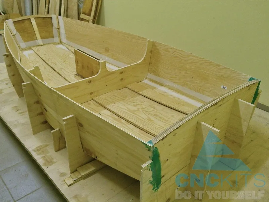 Постройка яхты Оптимист Фото 27