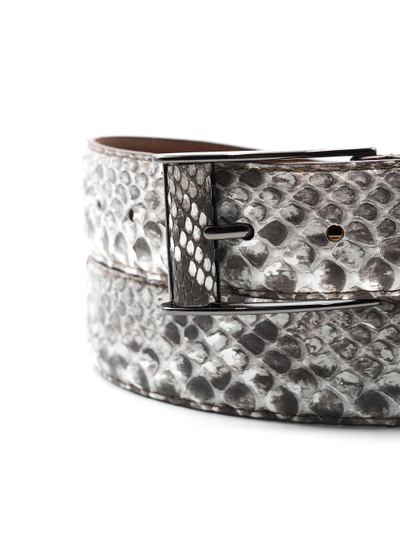 Ремень мужской 38 мм PY-b-0005 из змеиной кожи 2