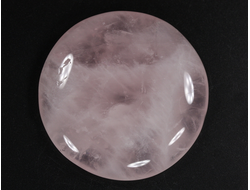 Кварц розовый, полировка плоская, Мадагаскар (46*45*8 мм, 33 г) №35559