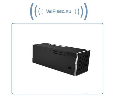 IP видеоняня WiFi (Настольные часы - информатор качества воздуха, охранная видеокамера) с аккумулятором и с DVR, Full HD 1 Mp