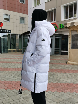 Куртка зимняя Booomerangs Puffer Long White