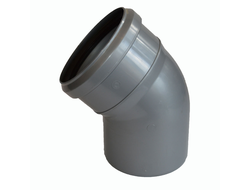 Отвод канализационный 110 30гр [3897]