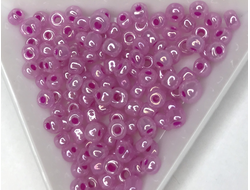Бисер  Китай 6/0 10гр цвет № 150 сиреневый