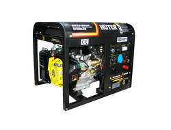 Электрогенератор Huter DY6500LXW, с функцией сварки, с колесами