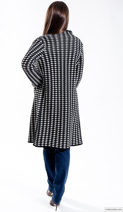 Жакет женский удлиненный Cappotto Tricot Linea Cinque Италия