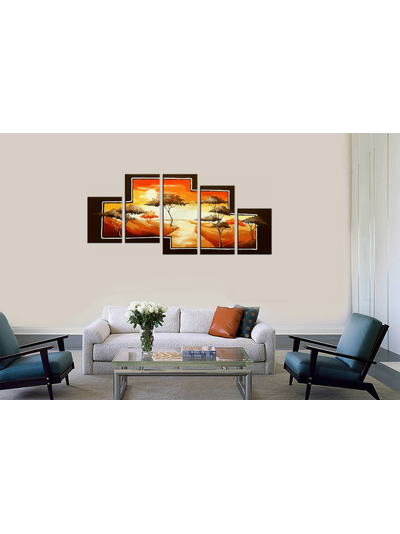 Модульная картина "Дорога к солнцу"