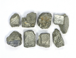 Пирит, коллекционный образец в ассортименте, Испания (8-13 мм, 0,8-2 г) №19256