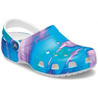 CROCS CLASSIC OUT OF THIS WORLD II CLOG ГОЛУБЫЕ С ФИОЛЕТОВЫМ