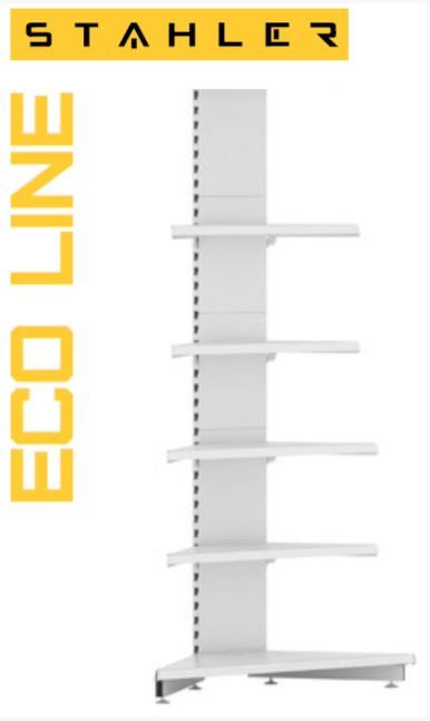 Стеллаж ECO LINE угловой внешний H=2250