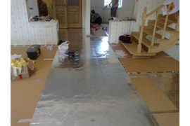 Монтаж (установка) электрического теплого пола