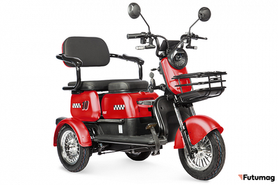 Трицикл Rutrike Бумеранг Красный