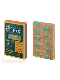 Спички длительного горения FIRE MAX (TA-075), 10 шт., «Tourist»