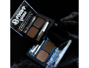 Art Visage Двойные монохромные тени для бровей ICON BROWS с кисточкой и ...