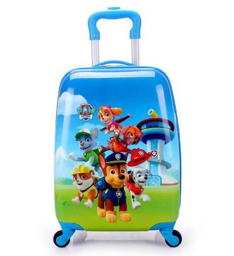 Детский чемодан Щенячий патруль (Paw Patrol) голубой