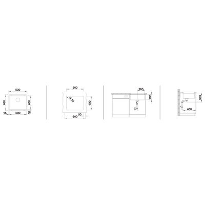 Мойка Blanco  Rotan 500-U 526098
