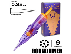 9 RLLT/0.35 - Round Liner Long Taper - AVA Arrow