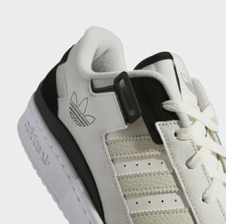 Adidas Forum Exhibit Low Black And White новые