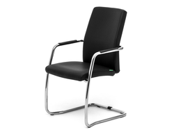 Кресло WELL SEAT SLIDE черный/хром