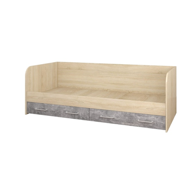 Кровать с ящиками "Колибри Лофт" 0,8м (Ателье Светлое)