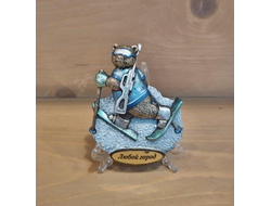 МАГНИТ МЕДВЕДЬ - БИАТЛОНИСТ, ЦВЕТНОЙ, АРТ АЦ-71. ОПТ