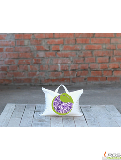 Насыпные свечи RosCandles цветной микс: сиреневые "Сиреневый" + белые "Бизнес" - пакет 3 кг