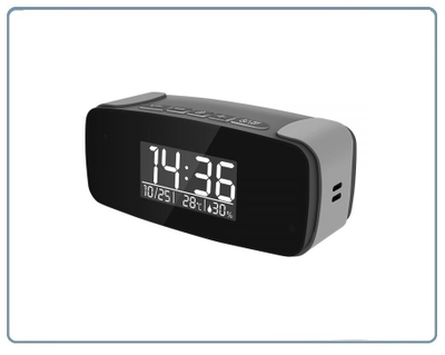 WiFi видеоняня/охранная видеокамера с информатором времени, температуры и влажности в помещении, с DVR, Full HD (TinyCam)