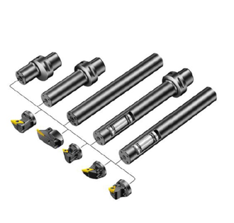 антивибрационная борштанга, sandvik silent tool, антивибрационная державка, сандвик, расточная