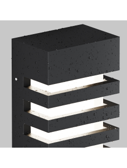 Настенный светильник (бра) Remsa, O034WL-01B