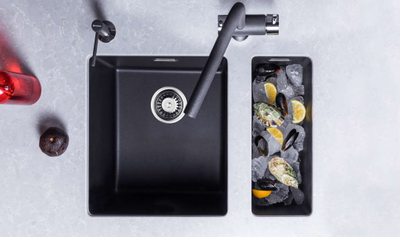 МОЙКА OMOIKIRI KATA 40-U BL