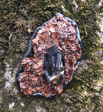 "Портал" амулет магический с камнем морион