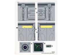 Sticker Sheet for Set 75136 - International Version - 25161/6137942, n/a (75136stk01a)