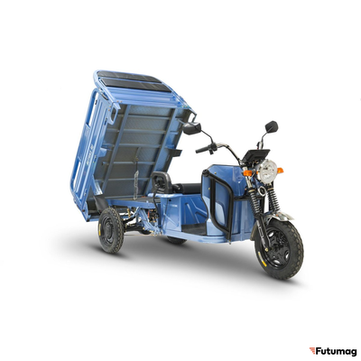 Грузовой электротрицикл Rutrike Вектор 1500 60V1200W синий